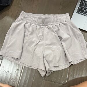 lululemon athletica Women's purpilish Light Gray ish Athletic Shorts